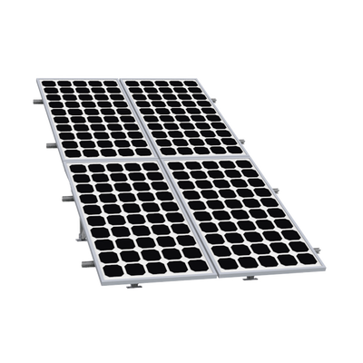 [VEKTOR5R2X2] Montaje Solar 2x2 Riel 5 2700mm Aluminio Anodizado