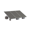 Montaje para 3 Panel Solar, Riel "8" de 4050mm para Módulos