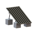 Montaje para Panel Solar, Riel "8" de 1400mm para Módulos