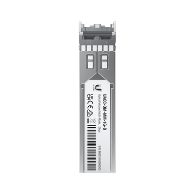 [UACC-OM-MM-1G-D-2] Módulo SFP multimodo 1.25 Gbps LC dúplex 550 m (paquete de 2)