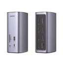 HUB USB-C (Multipuertos) / 2 USB-A 3.0 / 1 USB-C PD Carga 100W