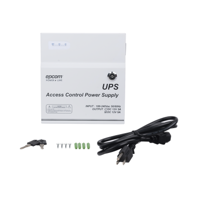 [PL12DC5ABK] Fuente de Alimentación 11-15 VDC 5A EPCOM POWERLINE