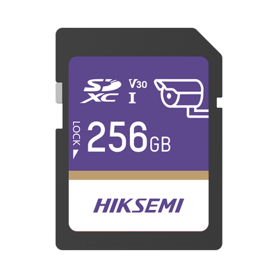 [HS-SD-P10/256G/GUARDPRO] Memoria SD Clase 10 de 256 GB / Especializada Para