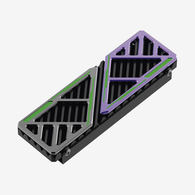 [HS-RADIATOR-MH1] Disipador de Calor para SSD M.2 / Aleación de Aluminio /