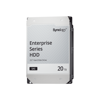 ​Disco Duro Synology 20TB SAS 7200RPM para NAS Empresarial