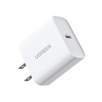 [60449B] Cargador USB-C de 20W | 1 USB-C de Carga Rápida | QC4.0+ |
