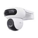 Cámara Doble Lente PT con Visión 360° y Seguimiento Inteligente