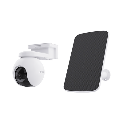 [CS-CB8/SP] Kit EZVIZ CS-CB8/SP Cámara a Batería 10400mAh con Panel Solar 