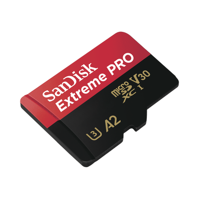 MicroSD SanDisk Extreme Pro 512GB 4K UHD A2 con Adaptador Incluido
