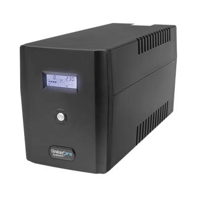 UPS 1500VA Línea Interactiva con LCD y 6 Tomas