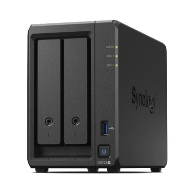 Servidor NAS de 2 bahías hasta 126TB con Ryzen | SYNOLOGY