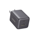 Cargador Rápido UGREEN 20W GaN con USB-C y USB-A Dual