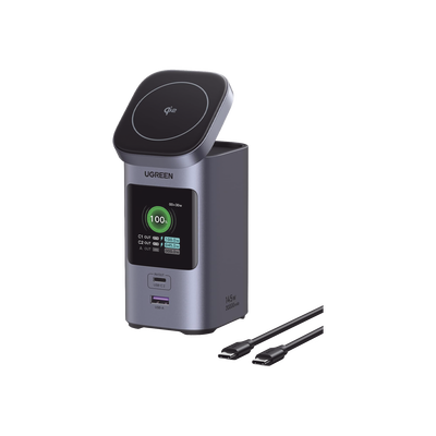 [35527B] Power Bank 25000mAh UGREEN con Qi2 y 145W de Potencia Total