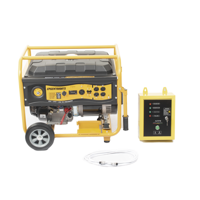 Generador a gasolina EPCOM 6.5kW 220V con arranque automático