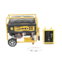 Generador a gasolina EPCOM 6.5kW 220V con arranque automático