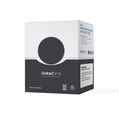 Cable Cat5e LINKEDPRO 305 m CCA UTP 24 AWG para Interior