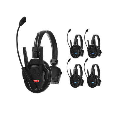 [TXPRO5] Kit intercomunicador inalámbrico 5 unidades con alcance de 500 m