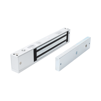 [MAG600NLED] Chapa magnética 600 lbs con LED, sensor de estado y sin magnetismo residual