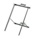 Soporte Galvanizado para Panel Solar en Poste o Torre