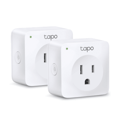 [TAPOP100-2P] TP-Link Tapo P100 Mini Tomacorriente Inteligente WiFi Alexa