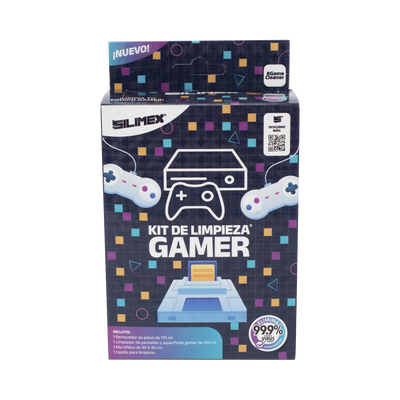 SILIMEX Kit de Limpieza Gamer con Removedor y Microfibra