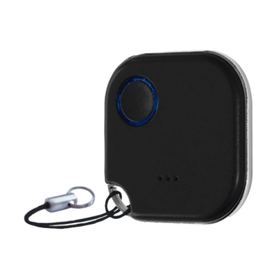 Botón inalámbrico Bluetooth negro para control de escenas