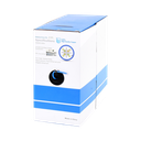 Cable Cat6 305m Azul 24AWG Cobre para Redes y CCTV
