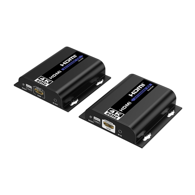 Kit Extensor HDMI 4K@60Hz Cat6 hasta 200m con IR