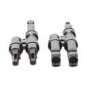 Conector Doble MC-4 1000V 30A IP67 para Módulos Fotovoltaicos
