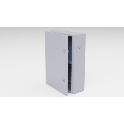 [GBP02] Gabinete Metálico para instalación de 2 Baterías