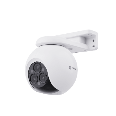 Cámara PT Triple Lente 2K+ con Visión 360° y Detección AI