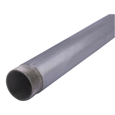 [JUC40-200-TUB] Tubo Conduit Cédula 40 de 2" (53 mm) Galvanizado sin Cople
