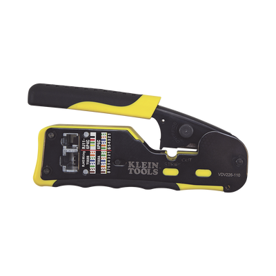 Ponchadora Modular Pass-Thru RJ45 RJ11/RJ12 3 en 1