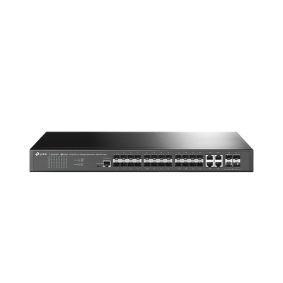 Switch de Fibra Óptica L2+ Omada / 24 puertos SFP 1GE / 4