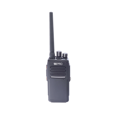 Radio Portátil UHF 400-512 MHz Digital y Analógico 5W con 16 Canales