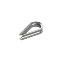 Guardacabo de acero 1/4" galvanizado por inmersión para cable tensado