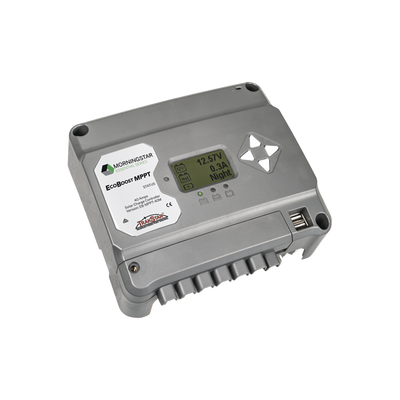 [EBMPPT40M] Controlador de Carga Solar EcoBoost MPPT 40A con Pantalla.
