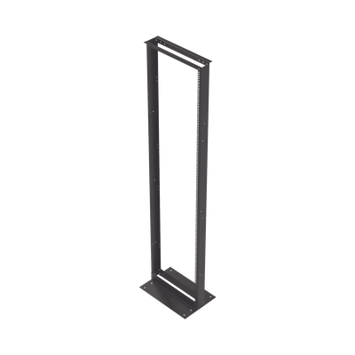 Rack de 2 Postes 19" 45U con Base en L para Anclaje a Piso