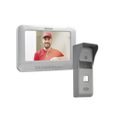 Kit de Videoportero Analógico con Pantalla LCD de 7" y Frente Exterior IP65
