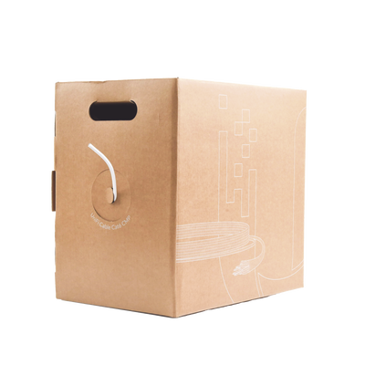[U-CABLE-C6-CMP] Bobina de cable UTP Plenum (CMP) UniFi, Cat6, Color blanco,