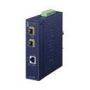 Convertidor de Medios Industrial de 1 Puerto Ethernet