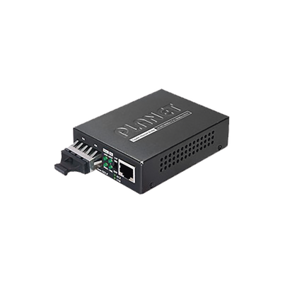 Convertidor de Medios 1000 Mbps UTP/Fibra Óptica Mono-Modo
