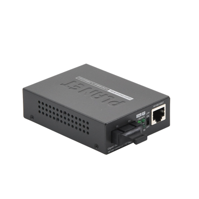 Convertidor de Medios UTP/ Fibra Óptica de 1000 Mbps,