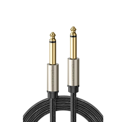 Cable de audio mono 6.35mm (1/4") macho a 6.35mm (1/4") macho