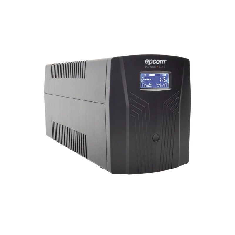 UPS Interactivo EPCOM 1500VA 900W con Pantalla LCD y 6 Tomas