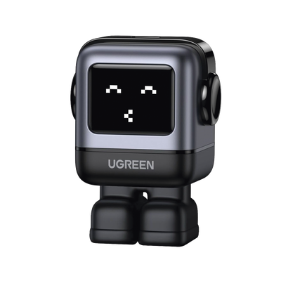 Cargador Mini de 30W GaNRobot Nexode, USB-C, Pantalla LED