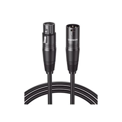 Cable para Micrófono XLR Tipo Canon Macho a Hembra