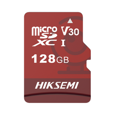 Memoria microSD HIKVISION 128GB Clase 10 para Videovigilancia