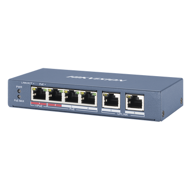 Switch PoE+ / No Administrable / 3 Puertos 10/100 Mbps 802.3 af/at (30 W)