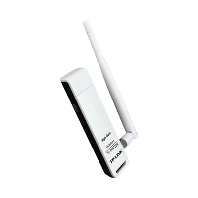 Adaptador USB TP-Link TL-WN722N N150 Alta Ganancia 4dBi
